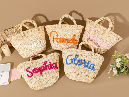 Straw Beach Bags