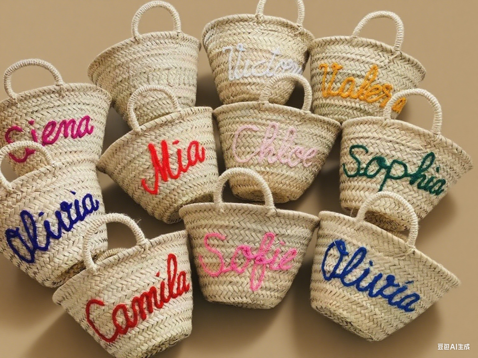 Straw Beach Bags